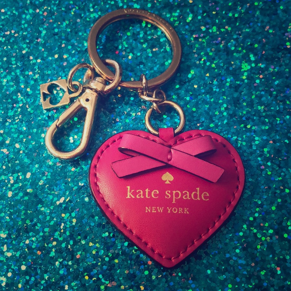 Kate Spade Pink Keychain!